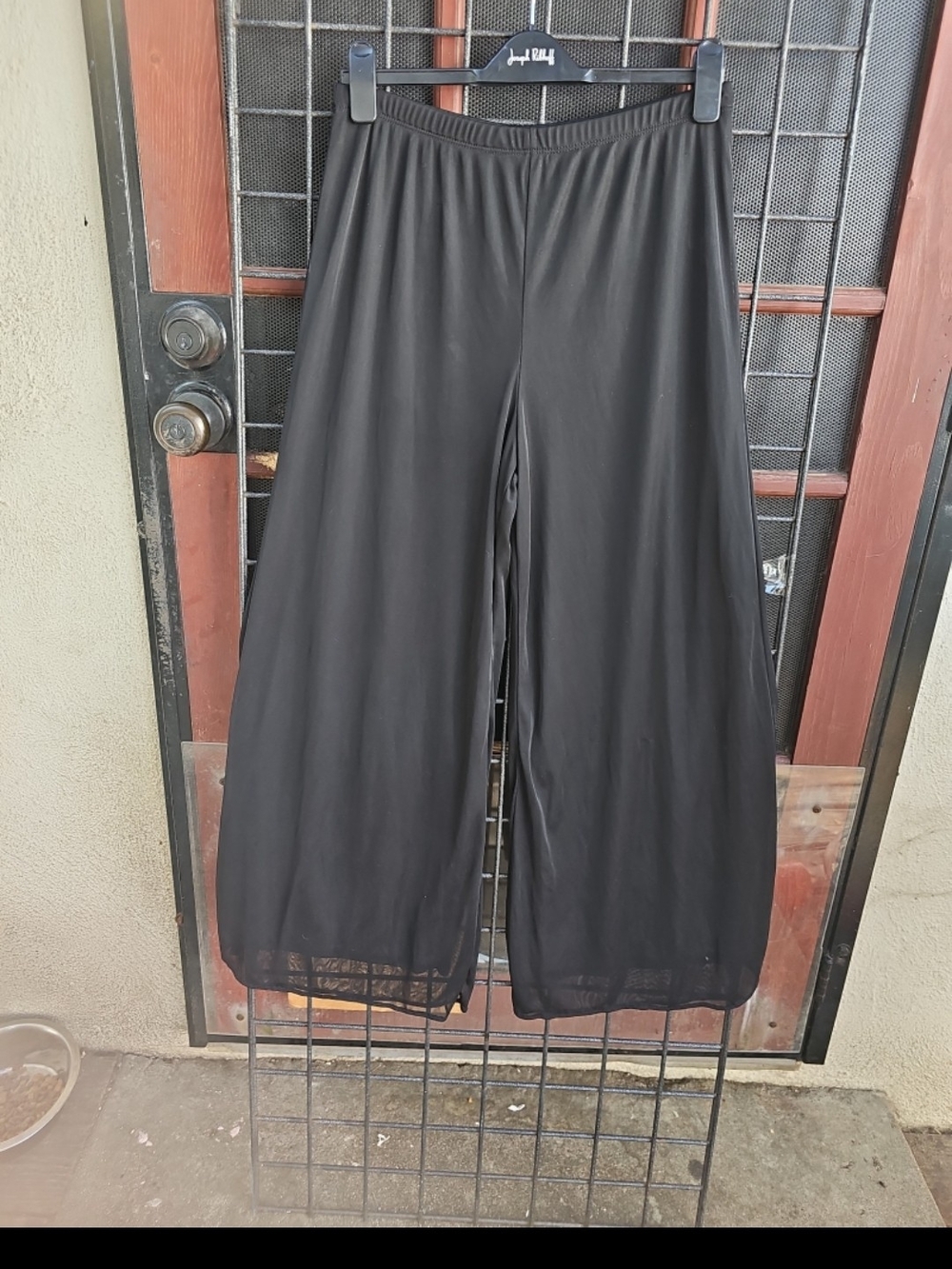 J.B.S. Wide Leg Boot Cut & Flare Pants in Black